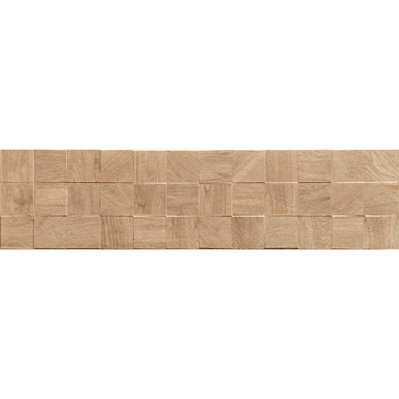 Mexen Riga Lyon Honey gres szkliwiony rekt. G1, płytka drewnopodobna ścienna 120 x 30 cm, mat - TL713-120-030-56