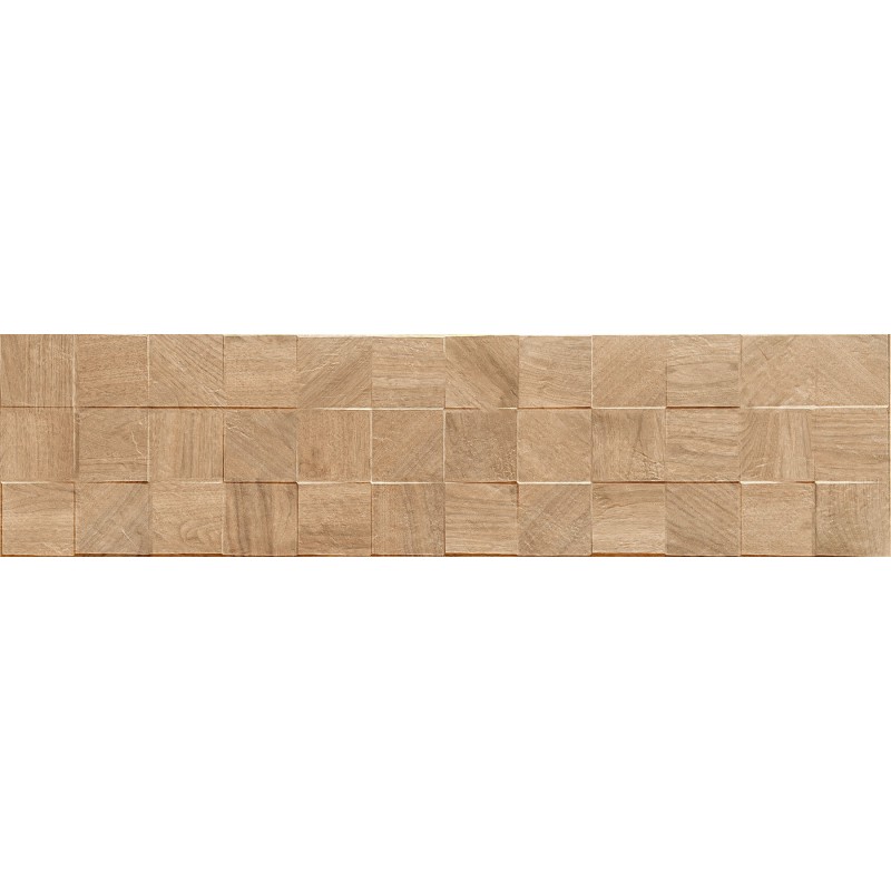 Mexen Riga Lyon Honey gres szkliwiony rekt. G1, płytka drewnopodobna ścienna 120 x 30 cm, mat - TL713-120-030-56