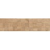 Mexen Riga Lyon Honey grés vidrado retificado. G1, azulejo tipo madeira para parede 120 x 30 cm, mate - TL713-120-030-56