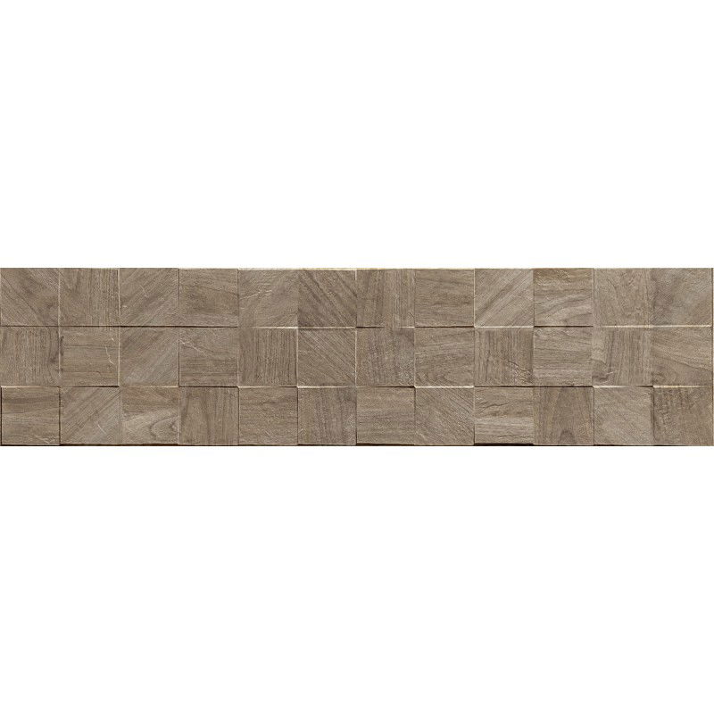 Mexen Riga Lyon Natural gres smaltato rett. G1, piastrella effetto legno da parete 120 x 30 cm, opaca - TL713-120-030-57
