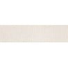 Mexen Flamingo Mayolica Bianco glazed rectified stoneware G1, wall tile 120 x 30 cm, carving - TL715-120-030-50