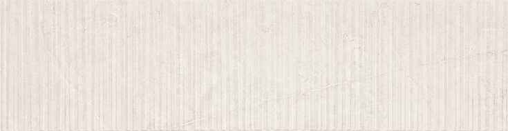 Mexen Flamingo Mayolica Bianco geglazuurd gres gerektificeerd G1, wandtegel 120 x 30 cm, carving - TL715-120-030-50