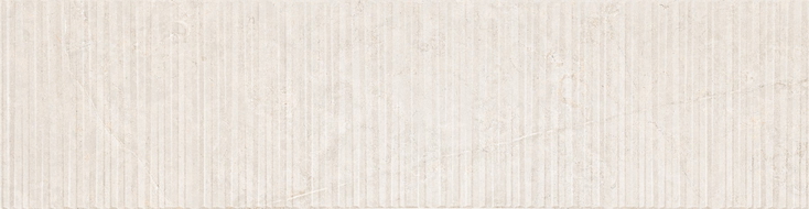 Mexen Flamingo Mayolica Bianco grés vidrado ret. G1, azulejo de parede 120 x 30 cm, carving - TL715-120-030-50
