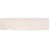 Mexen Flamingo Mayolica Bianco glazed rectified stoneware G1, wall tile 120 x 30 cm, carving - TL715-120-030-50
