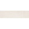 Mexen Flamingo Mayolica Bianco glazed rectified stoneware G1, wall tile 120 x 30 cm, carving - TL715-120-030-50