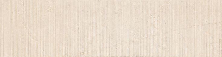 Mexen Flamingo Mayolica Crema Feinsteinzeug glasiert rekt. G1, Boden- und Wandfliese 120 x 30 cm, Carving - TL715-120-030-51