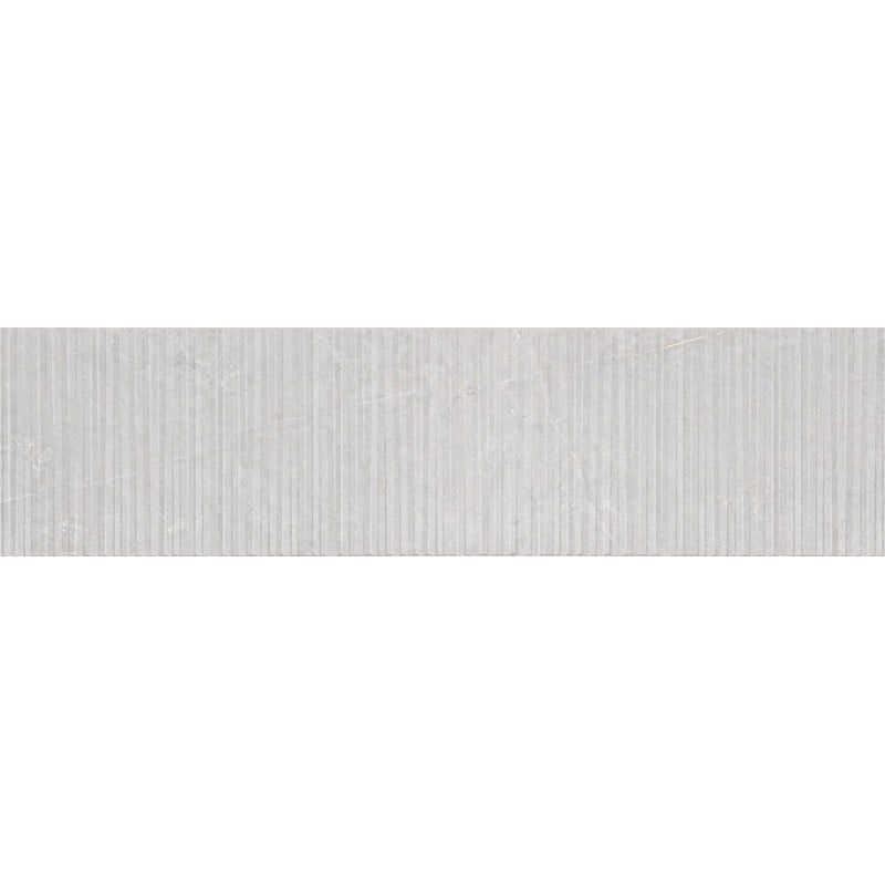 Mexen Flamingo Mayolica Gris gres szkliwiony rekt. G1, płytka ścienna 120 x 30 cm, carving - TL715-120-030-52