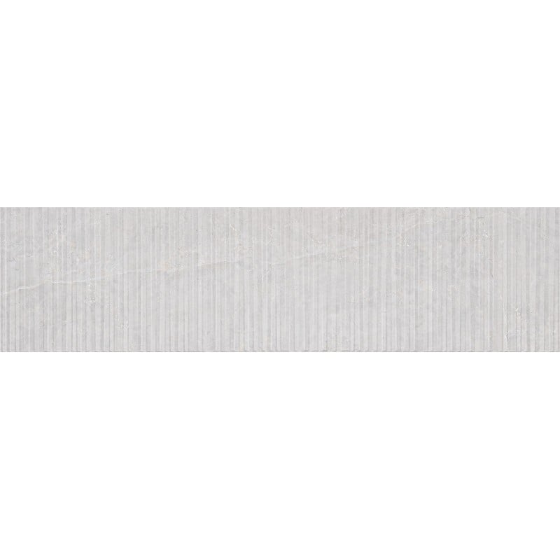 Mexen Flamingo Mayolica Gris gres szkliwiony rekt. G1, płytka ścienna 120 x 30 cm, carving - TL715-120-030-52