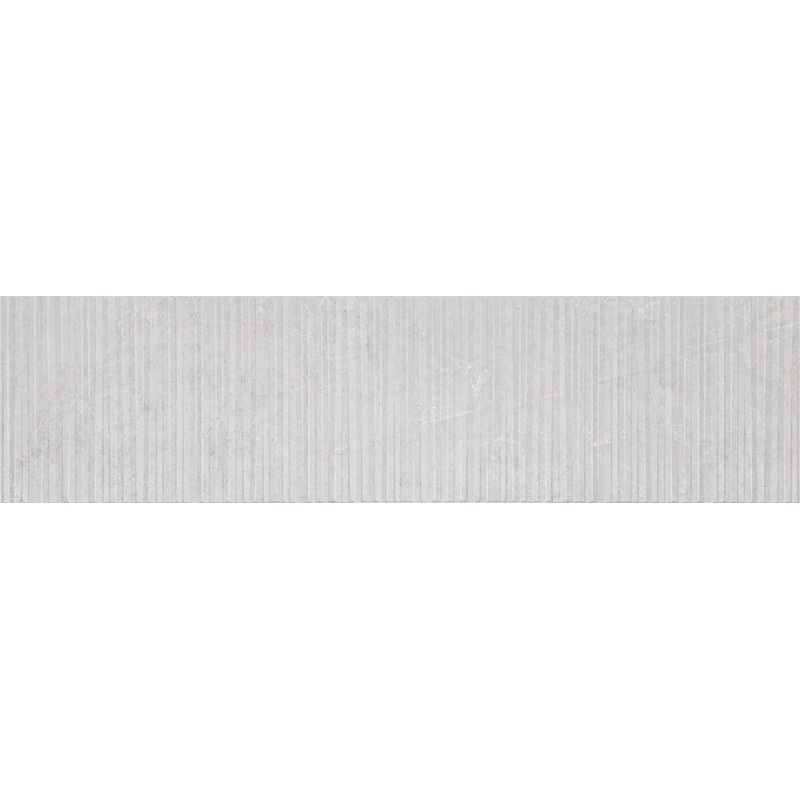 Mexen Flamingo Mayolica Gris gres szkliwiony rekt. G1, płytka ścienna 120 x 30 cm, carving - TL715-120-030-52
