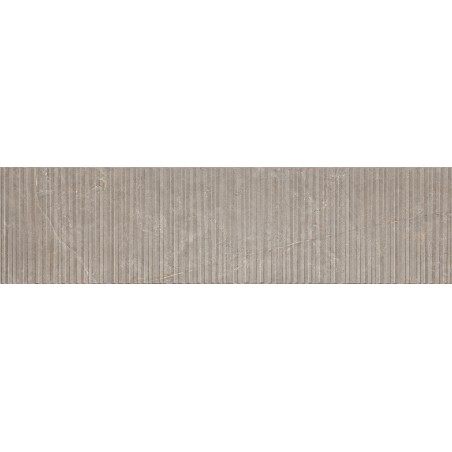 Mexen Flamingo Mayolica Mocha gres esmaltado rect. G1, azulejo de pared 120 x 30 cm, esculpido - TL715-120-030-53