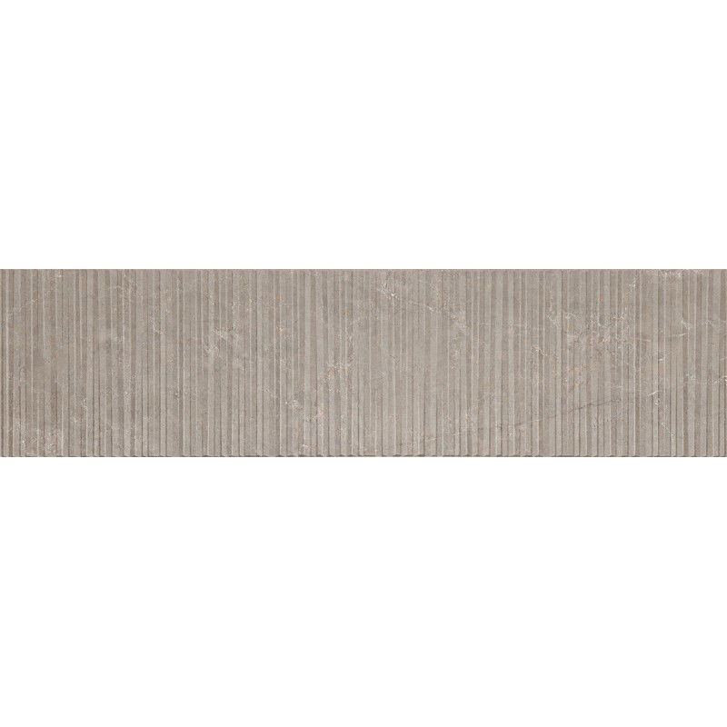 Mexen Flamingo Mayolica Mocha gres smaltato rettificato. G1, piastrella da parete 120 x 30 cm, carving - TL715-120-030-53