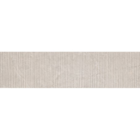 Mexen Flamingo Mayolica Natural glasiertes Feinsteinzeug rekt. G1, Wandfliese 120 x 30 cm, Carving - TL715-120-030-54