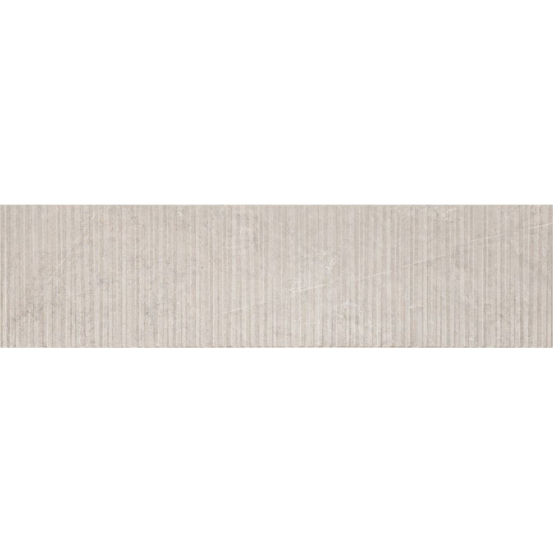 Mexen Flamingo Mayolica Natural glaserat porslin rekt. G1, golv- och väggplatta 120 x 30 cm, carving - TL715-120-030-54