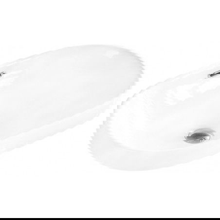 Mexen Viki lavabo empotrado en encimera 61 x 40 cm, blanco - 25356100