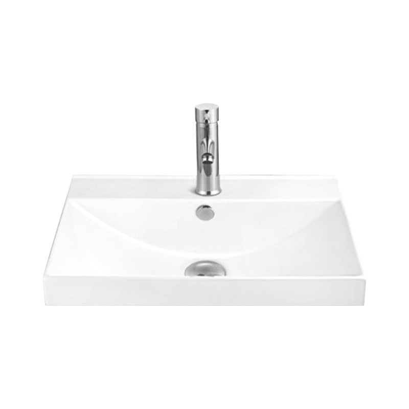 Mexen Mila inbouw wastafel 60 x 46 cm, wit - 25296000