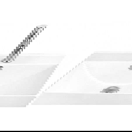 Mexen Mila νιπτήρας ενσωματωμένος στον πάγκο 60 x 46 cm, λευκός - 25296000