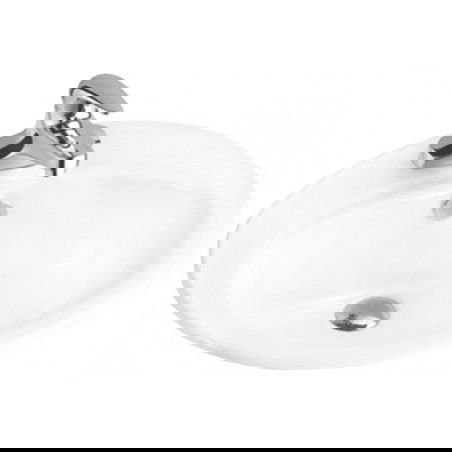 Mexen Selma lavabo encastrado en encimera 56 x 46 cm, blanco - 25085600