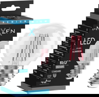 Mexen Vintis LED diegu spuldze E27, G45, 4W, 55 lm, sarkana - L156-E27-04XX-45