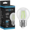 Mexen Vintis żarówka filament LED E27, G45, 4W, 55 lm, green - L156-E27-04XX-46