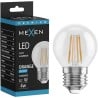 Mexen Vintis LED-Filament-Glühlampe E27, G45, 4W, 55 lm, orange - L156-E27-04XX-48