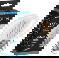 Mexen Vintis LED-filamenttilamppu E27, G45, 4W, 55 lm, oranssi - L156-E27-04XX-48