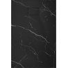 Mexen Hugo piatto doccia rettangolare SMC 130 x 80 cm, pietra nera - 42758013