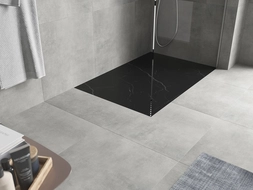 Mexen Hugo Rectangular SMC Shower Tray 130 x 90 cm, Black Stone - 42759013