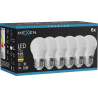 Mexen Nova 6x LED-lampa E27, G45, 1W, Varm - 3000K, 105 lm - L101-E27-0130-01x06