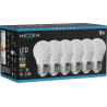 Mexen Nova 6x LED-lampa E27, G45, 4W, Varm - 3000K, 420 lm - L101-E27-0430-01x06