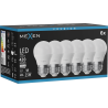 Mexen Nova 6x LED-lampa E27, G45, 4W, Neutral - 4000K, 420 lm - L101-E27-0440-01x06