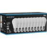 Mexen Nova 10x Bombilla LED E27, G45, 8W, Neutral - 4000K, 840 lm - L101-E27-0840-01x10