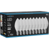 Mexen Nova 10x LED-lampa E14, C37, 6W, Neutral - 4000K, 630 lm - L102-E14-0640-01x10