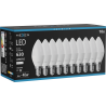 Mexen Nova 10x LED pirn E14, C37, 6W, Neutraalne - 4000K, 630 lm - L102-E14-0640-01x10