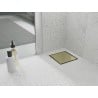 Mexen Flat-Q M13 square floor drain 15 x 15 cm, gold - 1510015