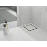 Mexen Flat-Q M13 ruut põrandatrapp 15 x 15 cm, kuldne - 1510015