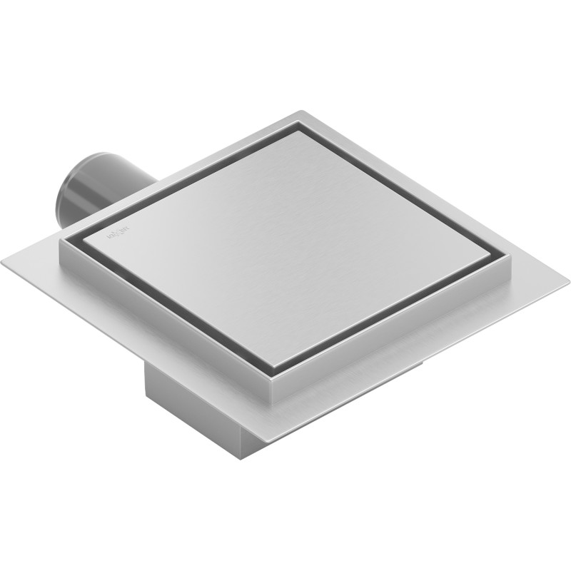 Mexen Flat-Q M13 põrandatrapp ruudukujuline 20 x 20 cm, roostevaba teras - 1010020