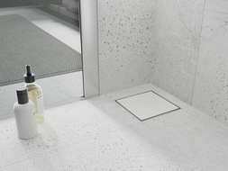 Mexen Flat-Q M13 vierkante vloerdrain 15 x 15 cm, wit - 1210015