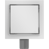 Mexen Flat-Q M13 floor drain square 12 x 12 cm, white - 1210012