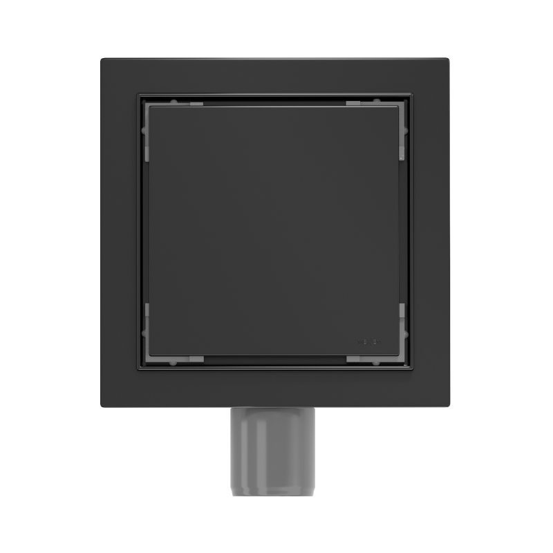 Mexen Flat-Q M13 drain de sol carré 25 x 25 cm, noir - 1710025
