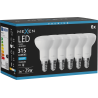 Mexen Nova 6x Bombilla LED E14, R50, 3W, Fría - 6500K, 315 lm - L103-E14-0365-01x06