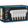Mexen Nova 6x LED-lampa E14, R50, 4,5W, Kall - 6500K, 470 lm - L103-E14-0565-01x06