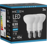 Mexen Nova 3x żarówka LED E14, R50, 6W, Zimna - 6500K, 630 lm - L103-E14-0665-01x03