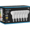 Mexen Nova 6x Bombilla LED E14, R50, 8W, Cálida - 3000K, 840 lm - L103-E14-0830-01x06