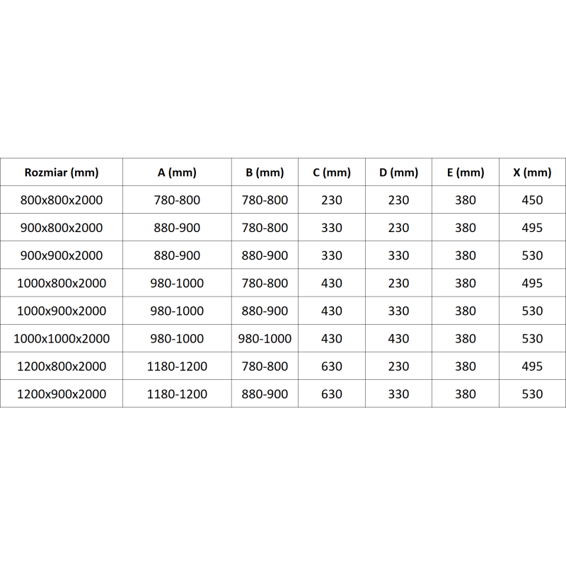 Mexen Exo puoliympyrän muotoinen liukuovi suihkukaappi 90 x 90 cm, läpinäkyvä, musta - 8132-090-090-70-00