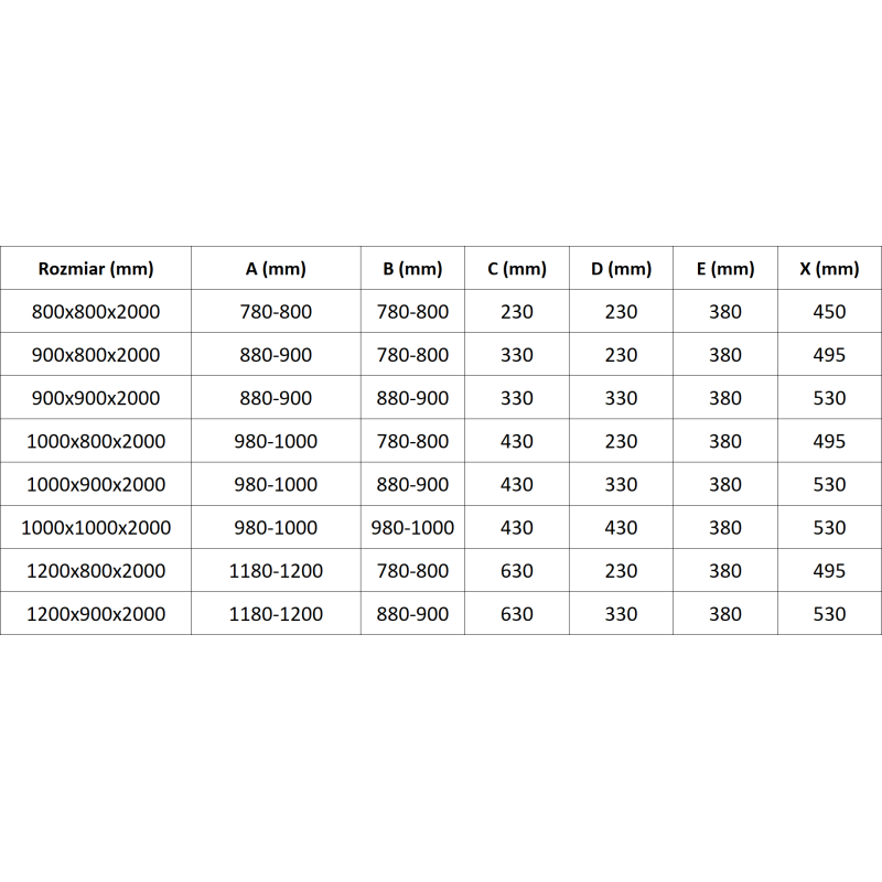 Mexen Exo asymmetrische halfronde douchecabine, verschuifbaar, 100 x 80 cm, transparant, chroom - 8132-100-080-01-00