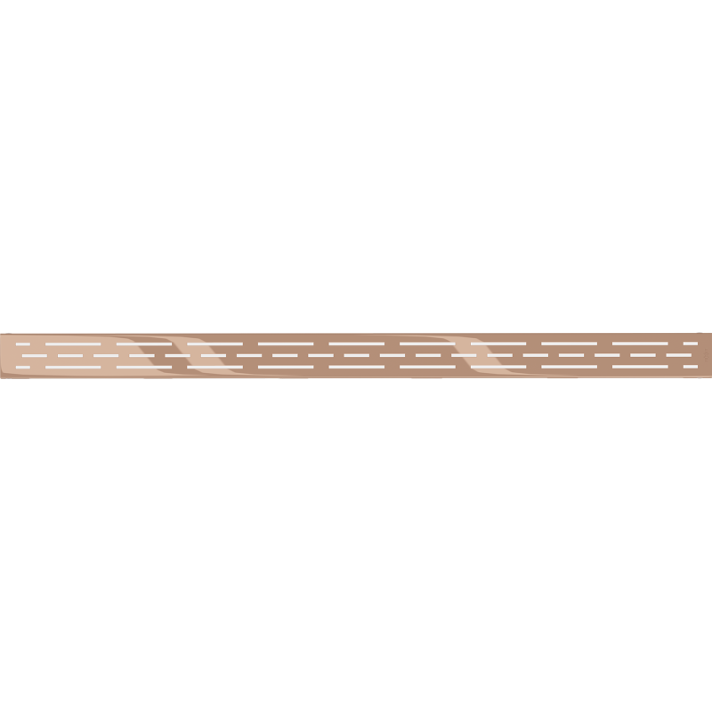 Mexen Flat M01 Cover for Linear Drain 80 cm, Rose Gold - 1620080
