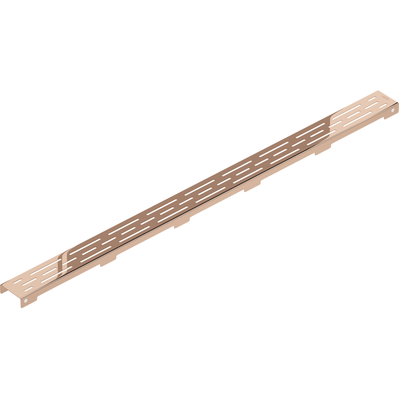 Mexen Flat M01 maskownica do odpływu liniowego 90 cm, różowe złoto - 1620090