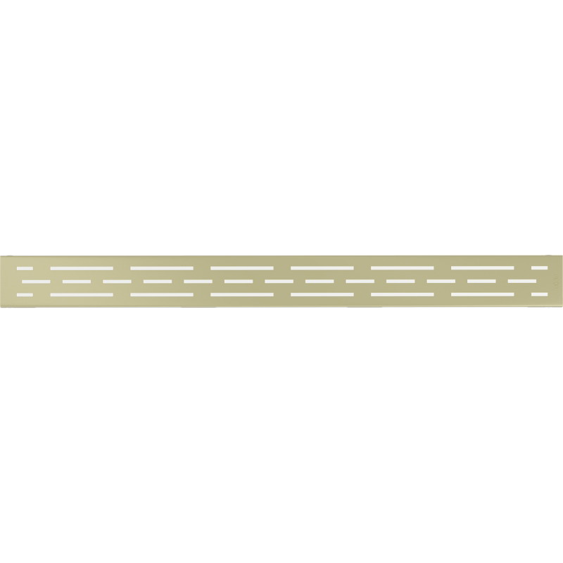 Mexen Flat M01 afdekking voor gootsteenafvoer 70 cm, geborsteld goud - 1A20070