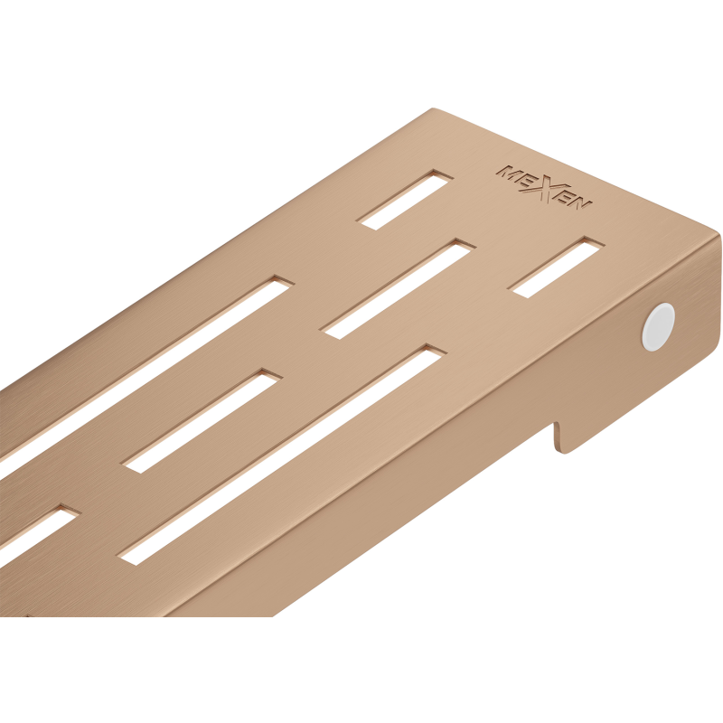 Mexen Flat M01 mascherina per scarico lineare 80 cm, rame spazzolato - 1C20080