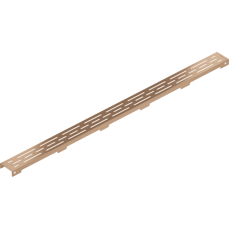 Mexen Flat M01 överdrag för linjeavlopp 90 cm, borstad koppar - 1C20090